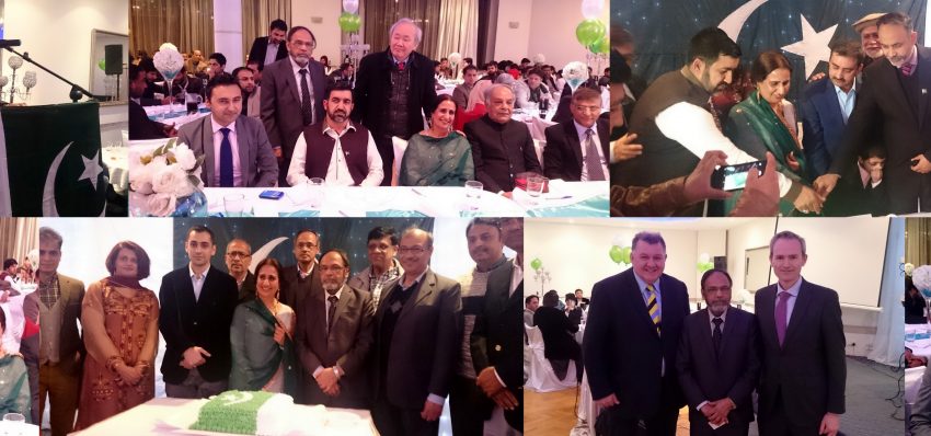 Montage of photographs from Association gatherings