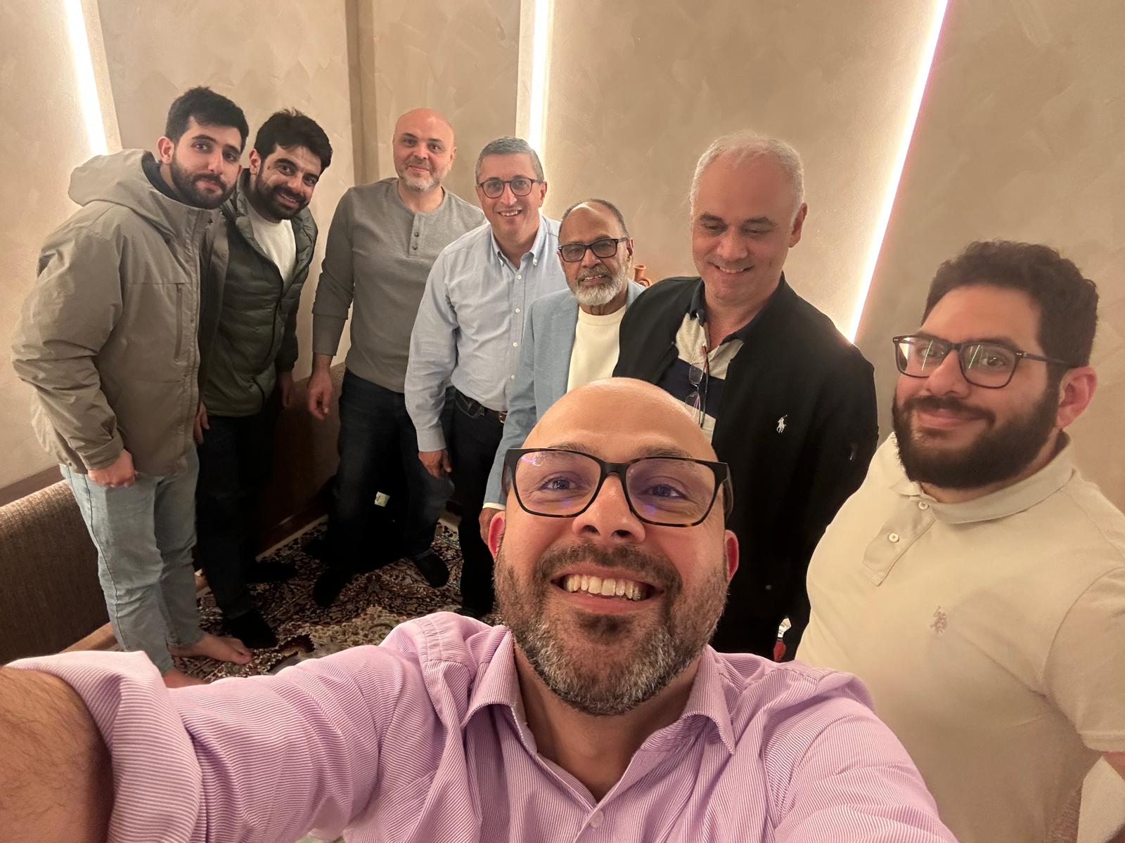 Guests at the Eid Milan and Indus Hospital fundraising lunch hosted by Dr Sayeed Khan and Ghazala Khan