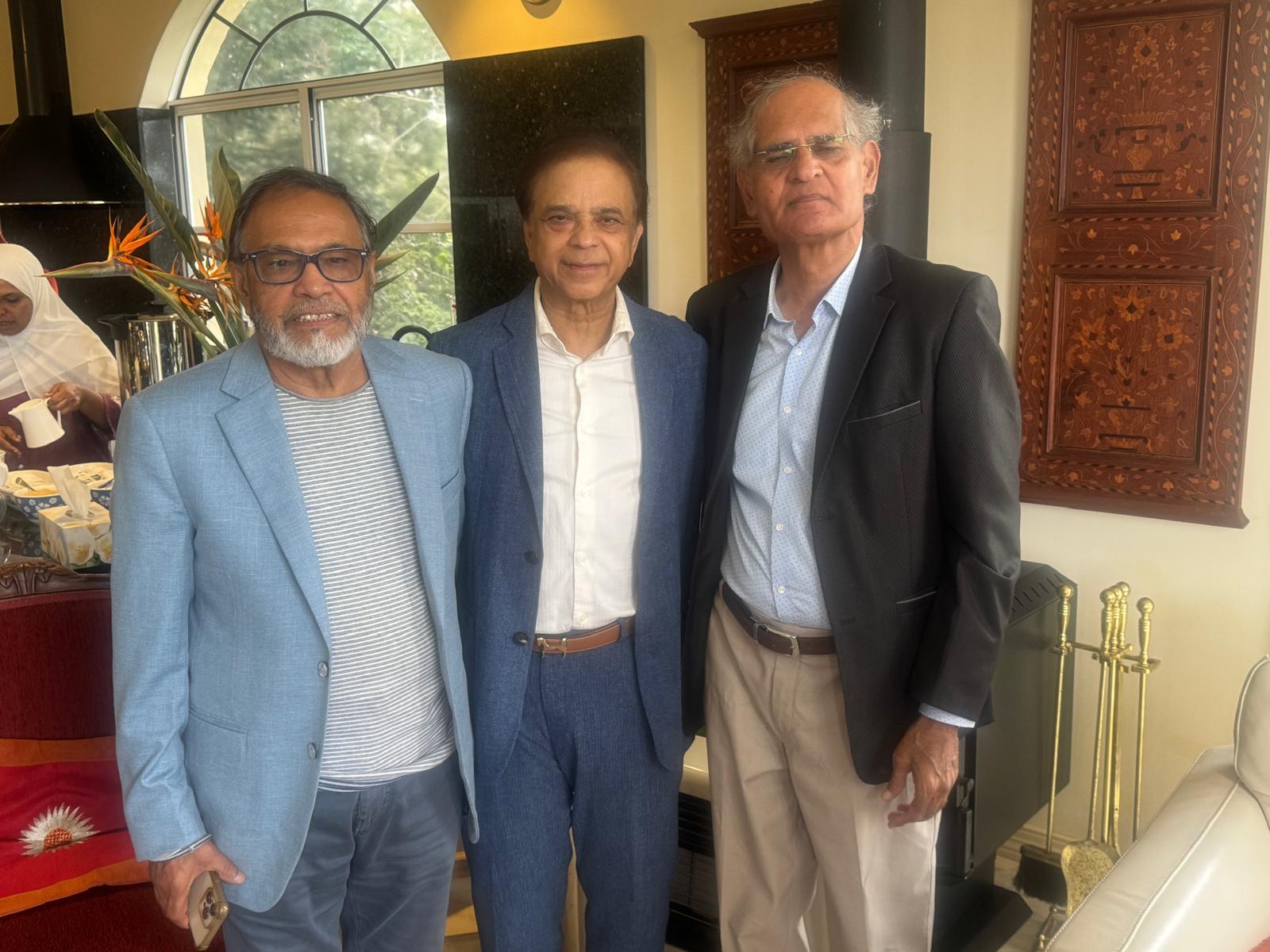 Guests at the Eid Milan and Indus Hospital fundraising lunch hosted by Dr Sayeed Khan and Ghazala Khan