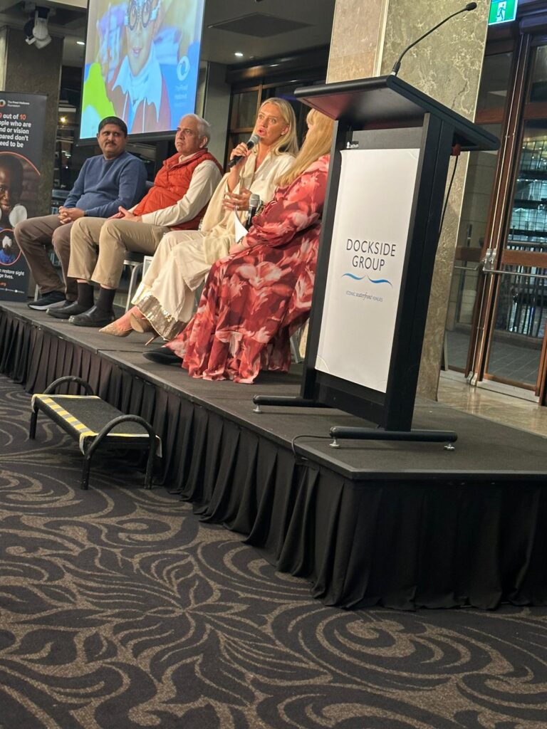 At the fundraising program for The Fred Hollows Foundation organised by the Pakistan Australia Association