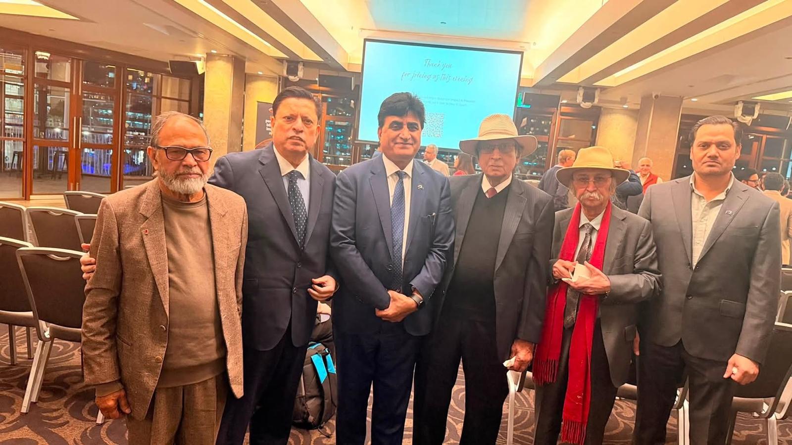 At the fundraising program for The Fred Hollows Foundation organised by the Pakistan Australia Association