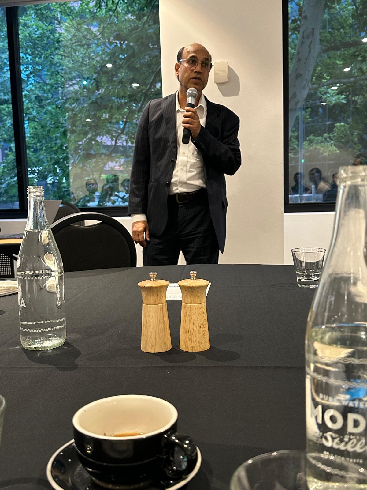 At the IEEE Annual General Meeting and function at the Rydges Hotel, Sydney