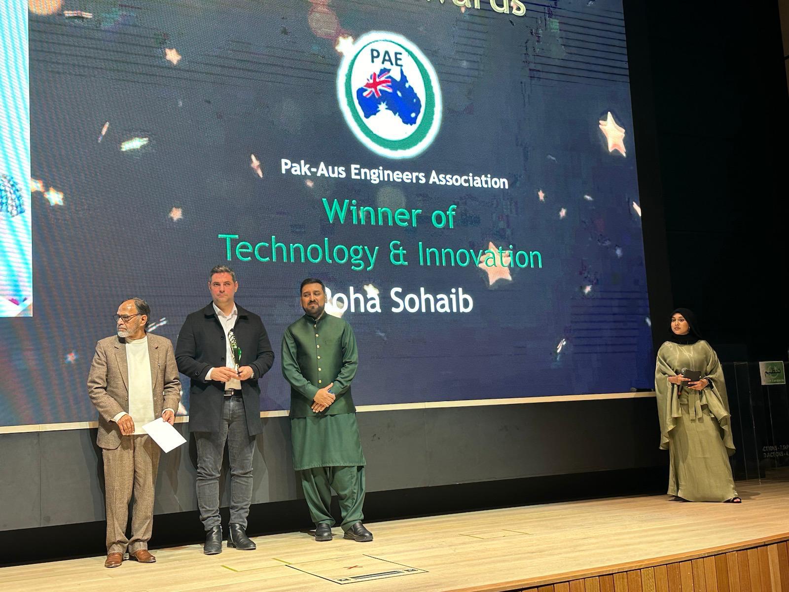 Young Innovator Award presented at Meri Pehchan 2024