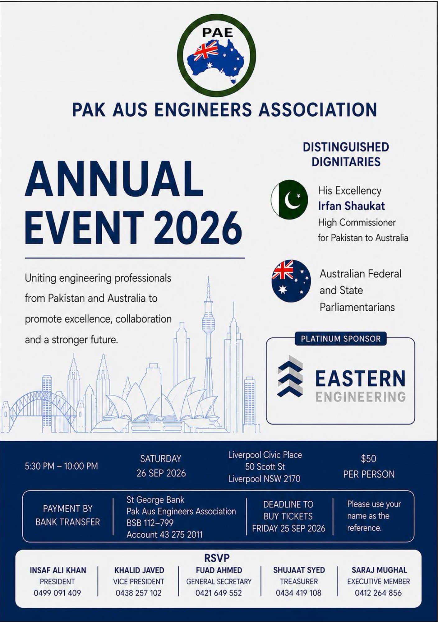 Annual Event 2026 — Saturday 26 September, Liverpool Civic Place