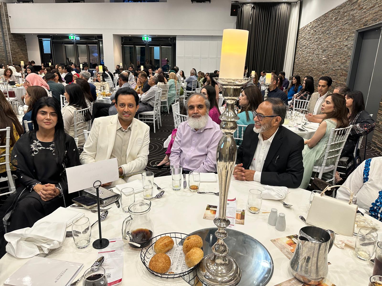 PAE members and their families at the Shaukat Khanum fundraising evening