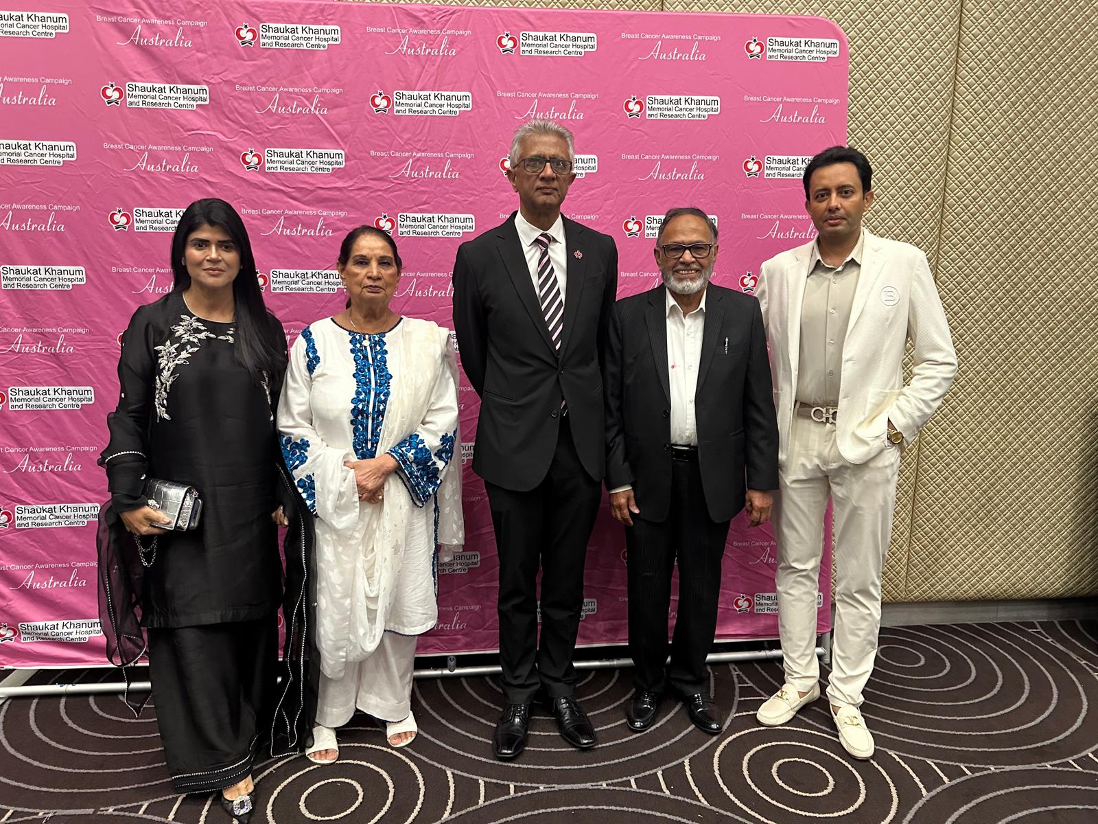 PAE members and their families at the Shaukat Khanum fundraising evening
